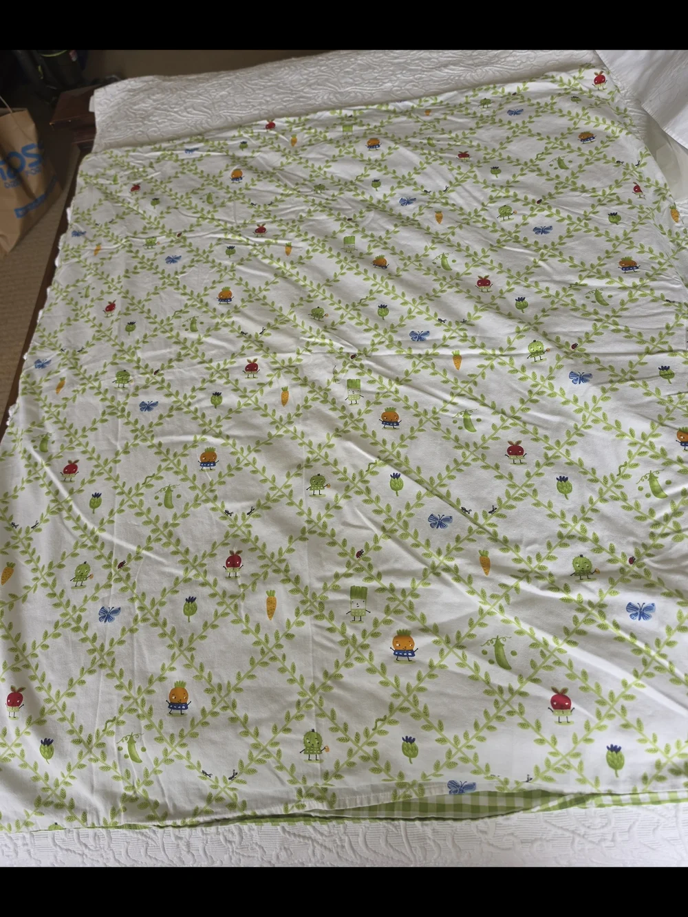 Whimsical Garden Print Kids Duvet/ And Padding IKEA 39×44